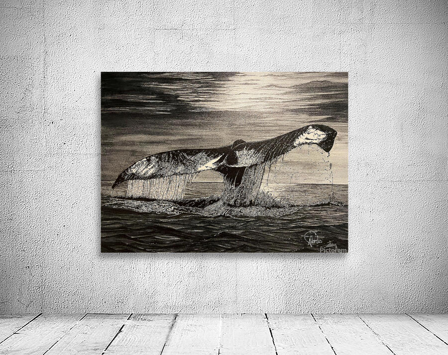 WHALE TAIL Wall Preview