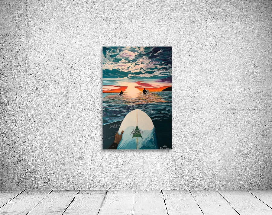 SUNSET LINEUP Wall Preview
