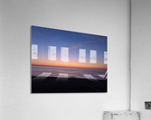 Sunset over cloudscape Acrylic Print