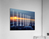 Sunrise over mountains Acrylic Print