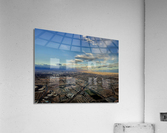 A desert cityscape  Acrylic Print