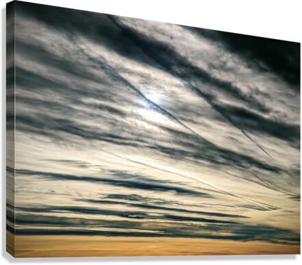Churning weather Canvas Print