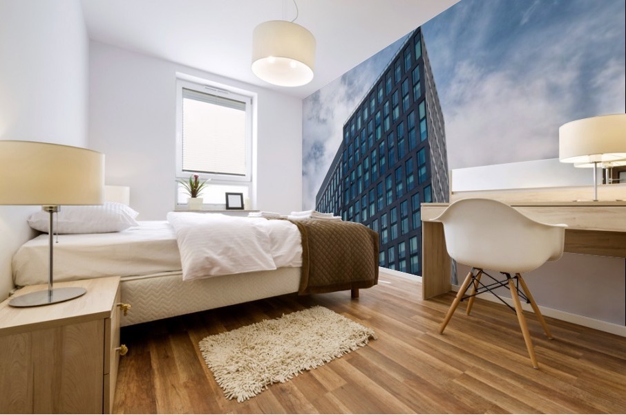 Angular architecture Mural print