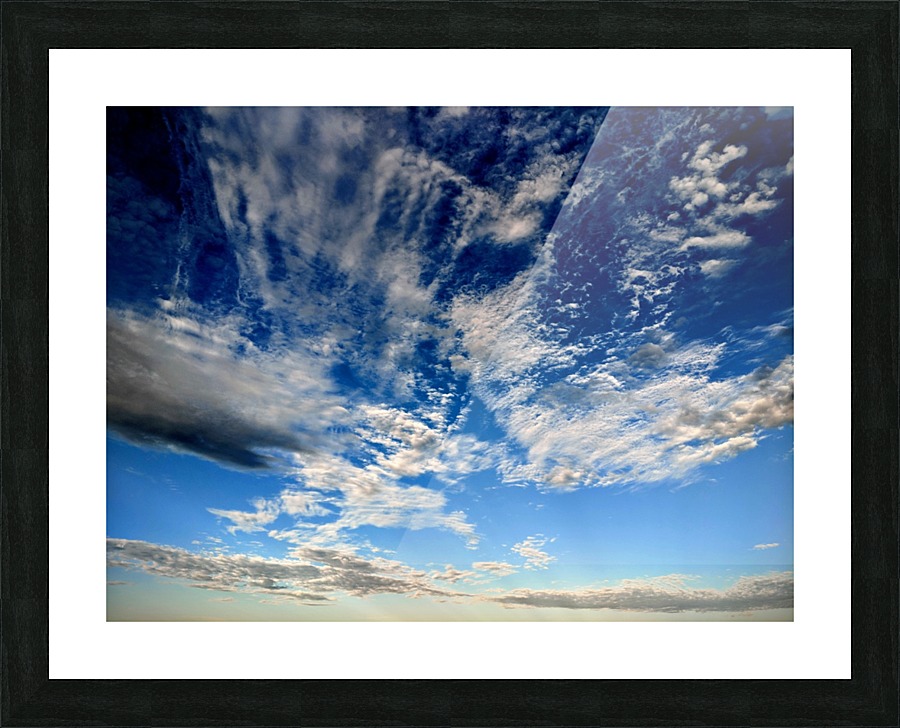 Vibrant sky Picture Frame print