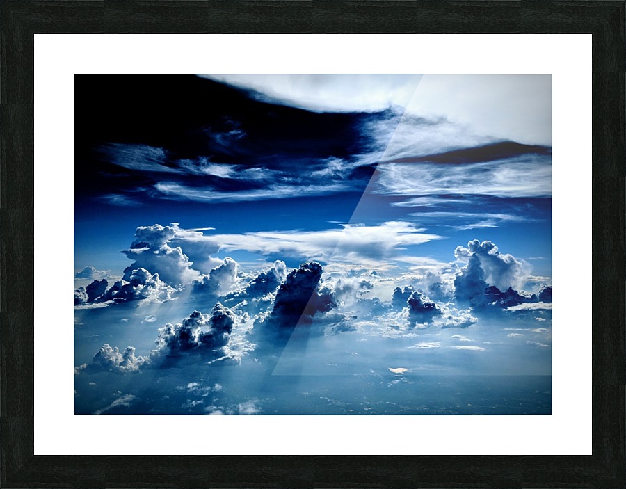 Dramatic sky Picture Frame print