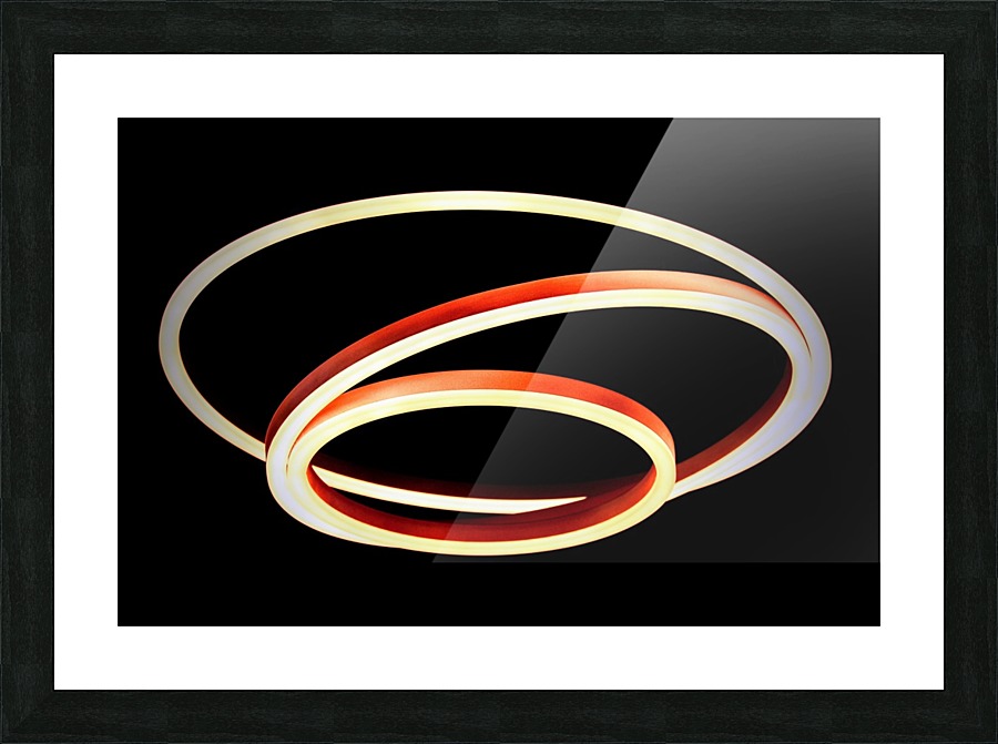 Concentric circles Picture Frame print