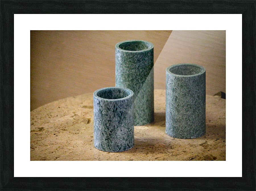 Objects on a table Picture Frame print