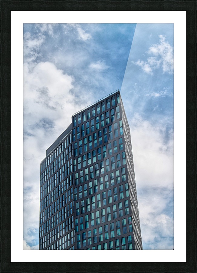Angular architecture Picture Frame print