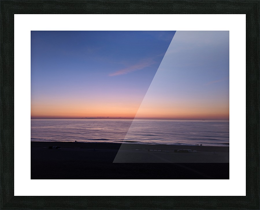 Sunset over cloudscape Picture Frame print