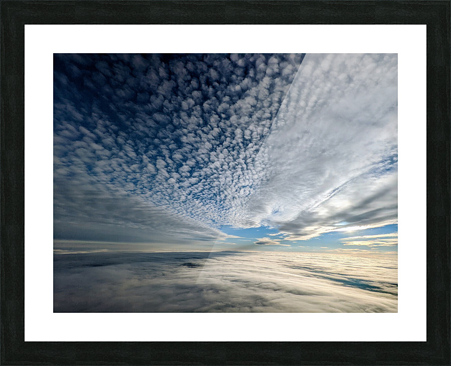 Cloudy sky Picture Frame print