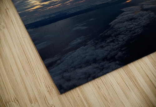 Vibrant sunset cloud cover Michael Geyer puzzle