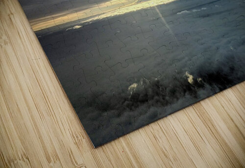 Sunset behind clouds Michael Geyer puzzle