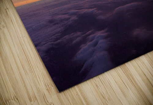 Vibrant sunset cloud cover Michael Geyer puzzle