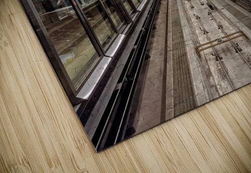 Underground subway platorm Michael Geyer puzzle
