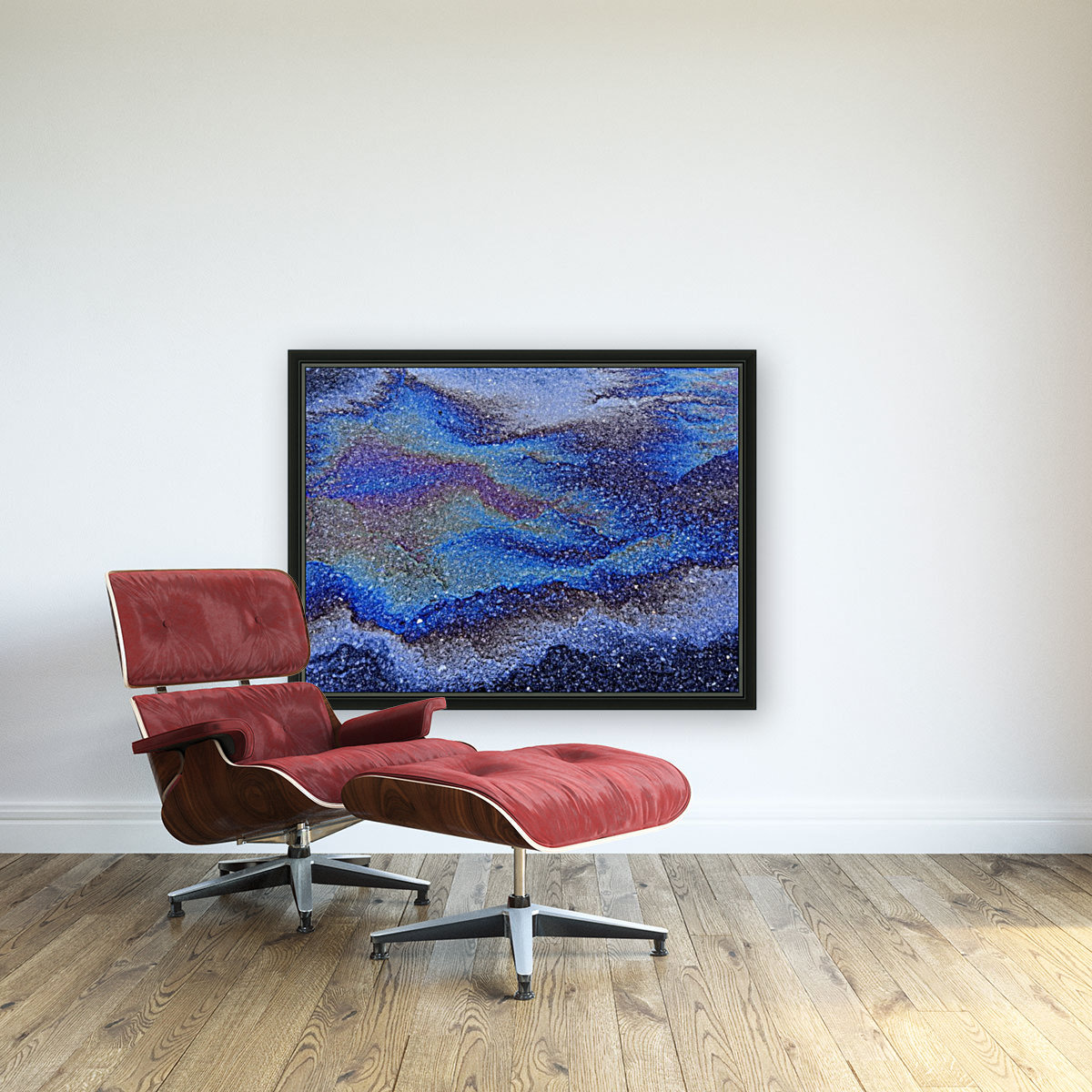 pollution stain Reproduction