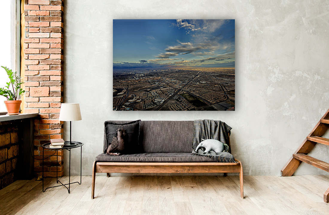 A desert cityscape  Reproduction