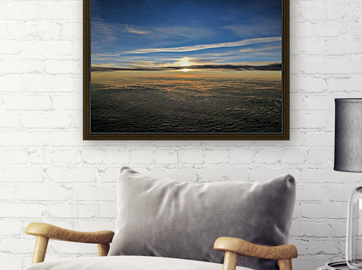 Beautiful sunset Reproduction