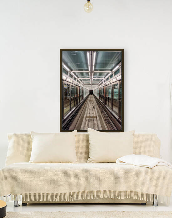 Underground subway platorm Reproduction