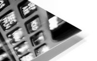 Aircraft keyboard HD Metal print