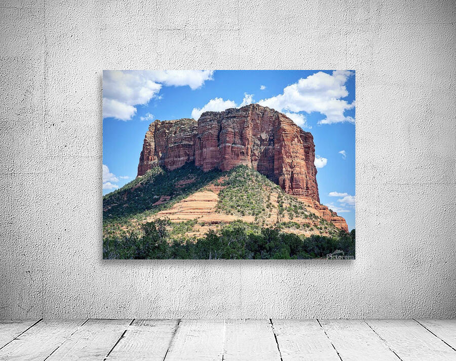 Sedona rock structure Wall Preview