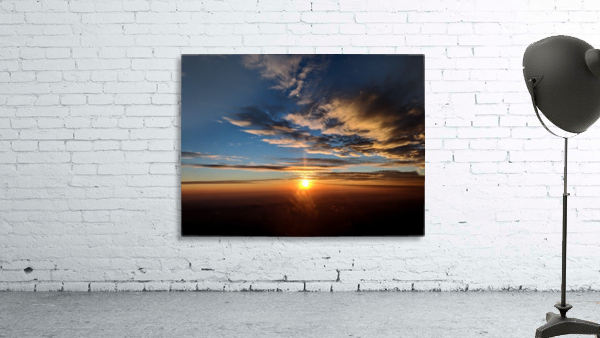 Vibrant sunset Wall Preview