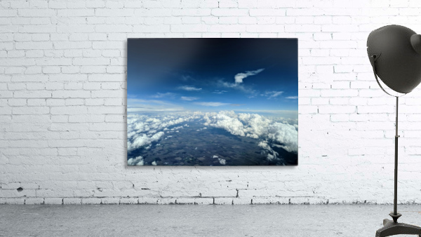 Clearing in the clouds Wall Preview