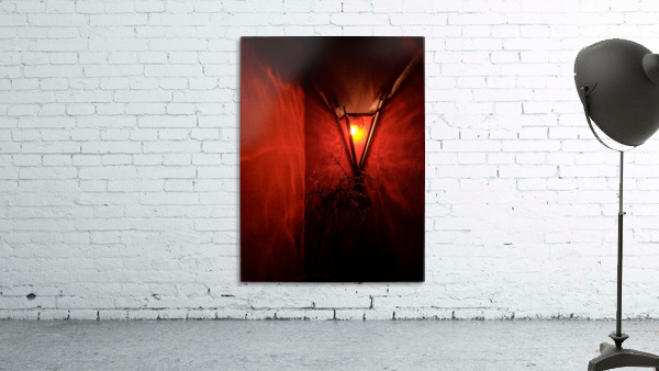 Red light at night Wall Preview