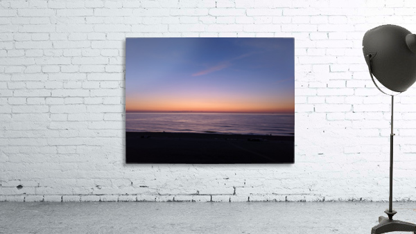 Sunset over cloudscape Wall Preview