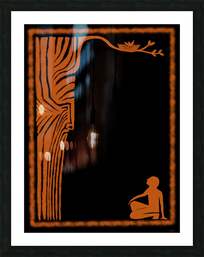 Esprit des arbres Picture Frame print