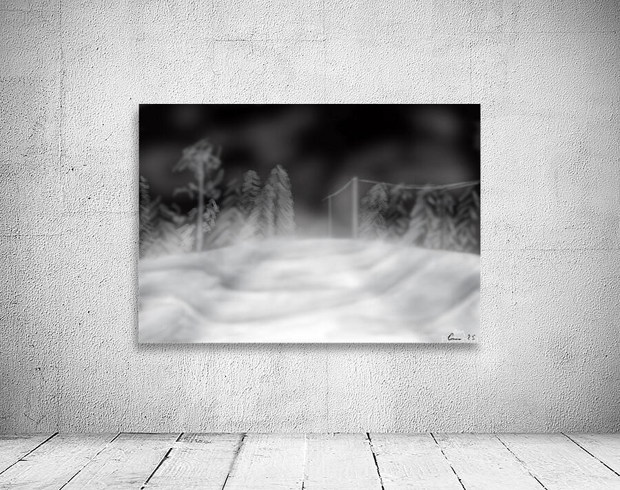 Tempete de neige Wall Preview