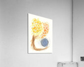 Fall Tree Blue Sun Acrylic Print