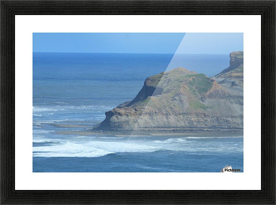 Baboon rock Picture Frame print