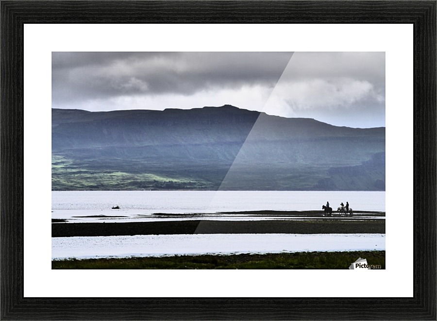 Loch ride Picture Frame print