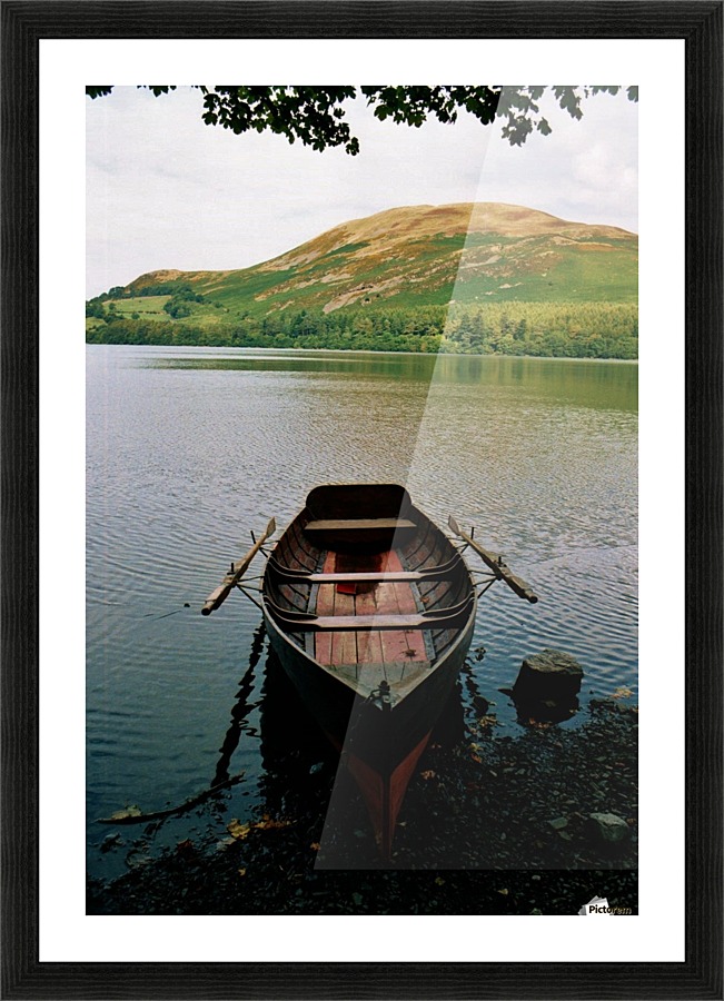 Loweswater ride Picture Frame print