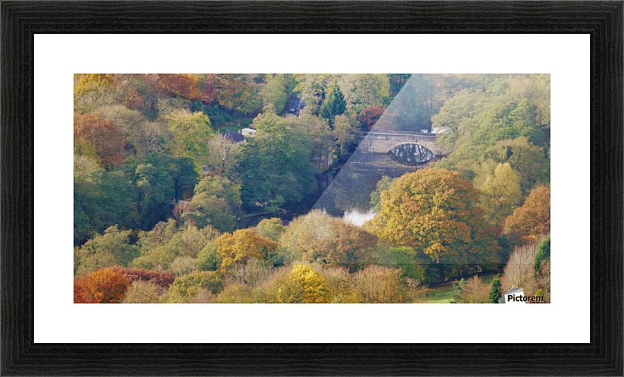 Froggatt bridge Picture Frame print