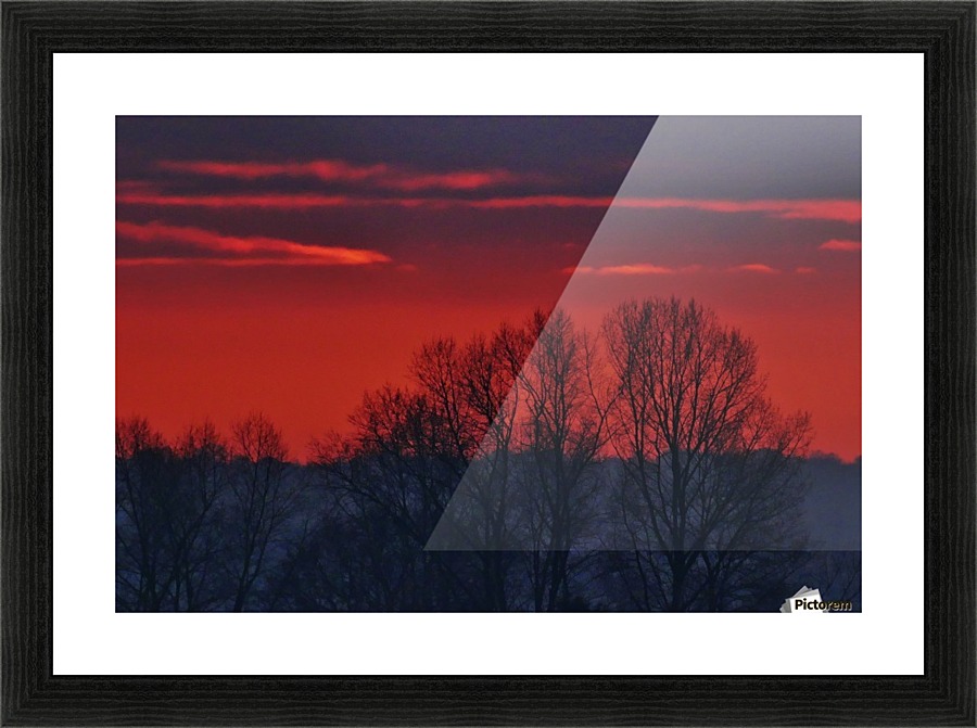 Winter Picture Frame print