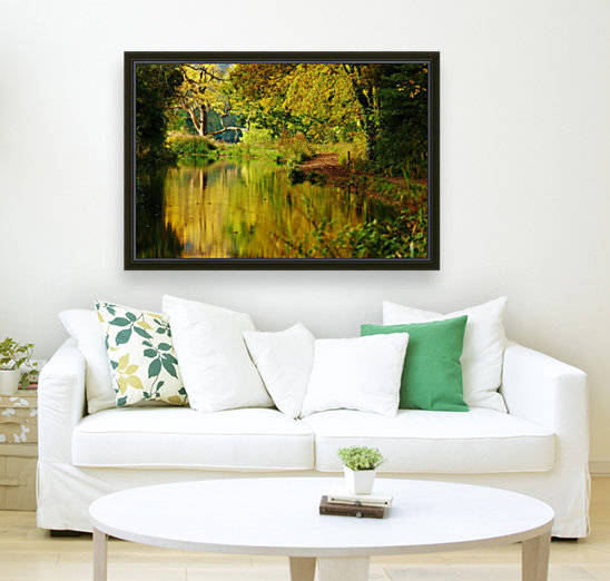 Autumn canal Reproduction