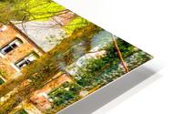 Reflective canal corner HD Metal print