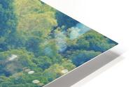 Wooded bridge HD Metal print