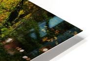 Autumn canal HD Metal print