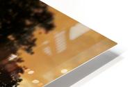 Wet sunset HD Metal print