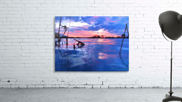 Low winter sunset Wall Preview