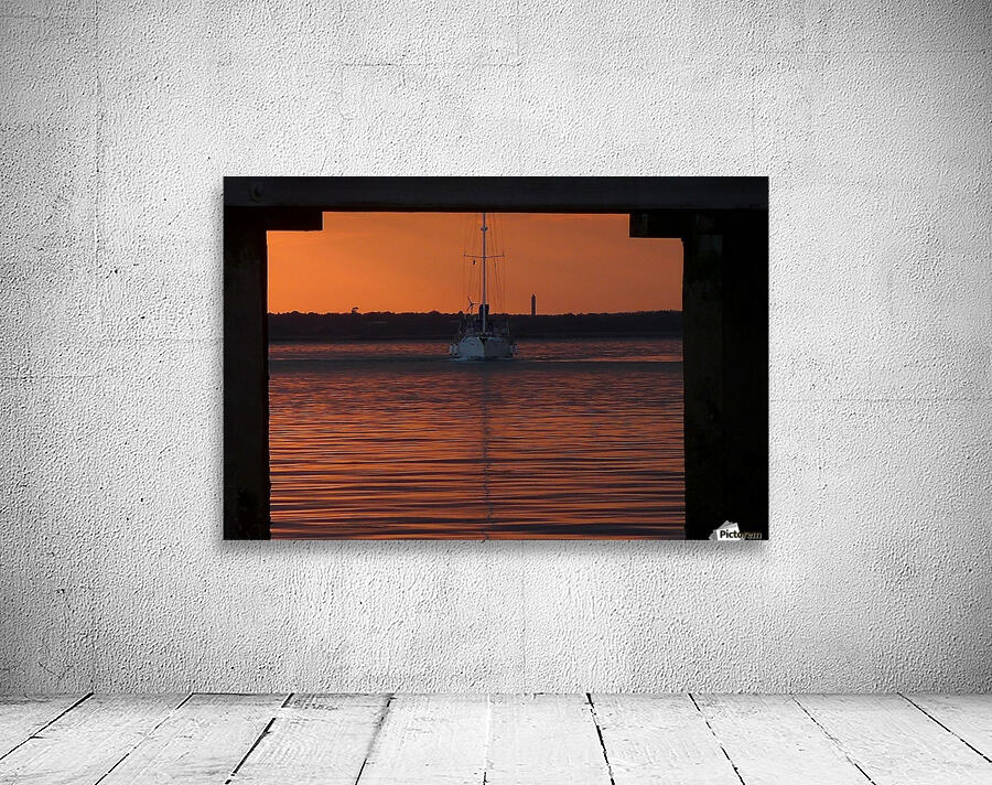 Evening docking Wall Preview