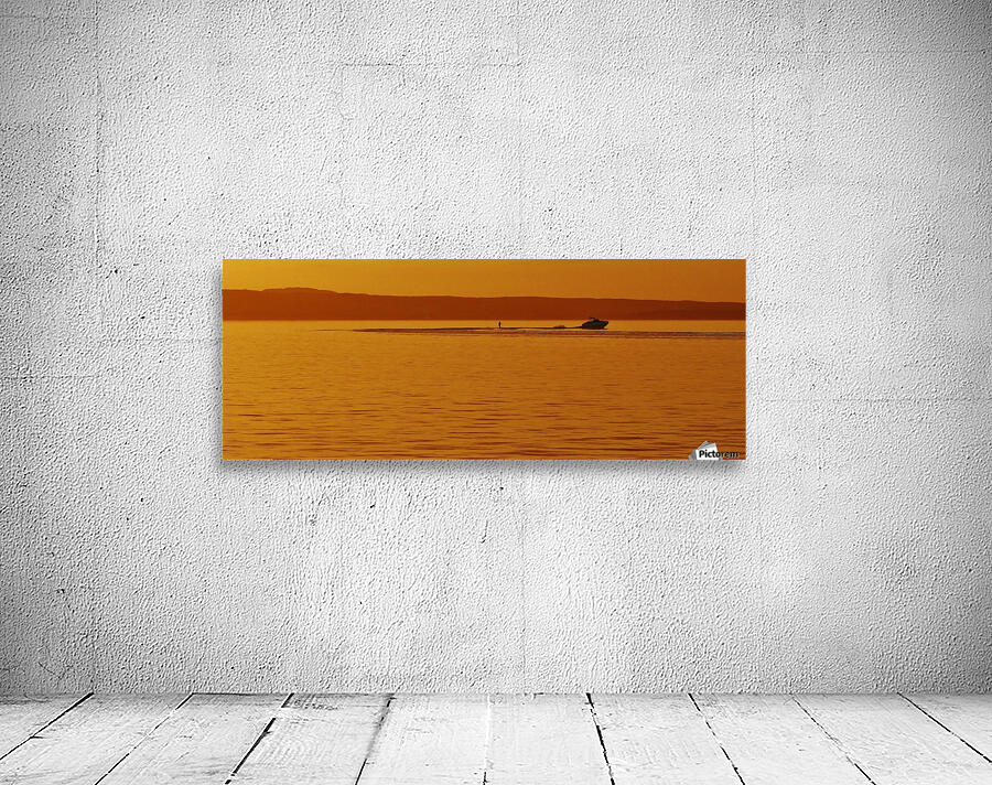 Sunset ski Wall Preview