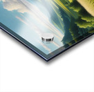 Oil painting of a natural landscape. Acrylic print