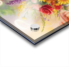  brimming with a vibrant medley of wildflowers. The teapot vase Acrylic print