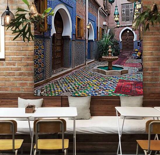 Beautiful Moroccan street by art home