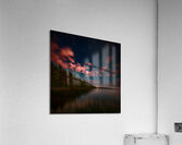 Skeleton Stary Sky Leveraging Northern Twilight Acrylic Print