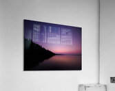 Late August Dusk Skeleton Lake Alberta Acrylic Print