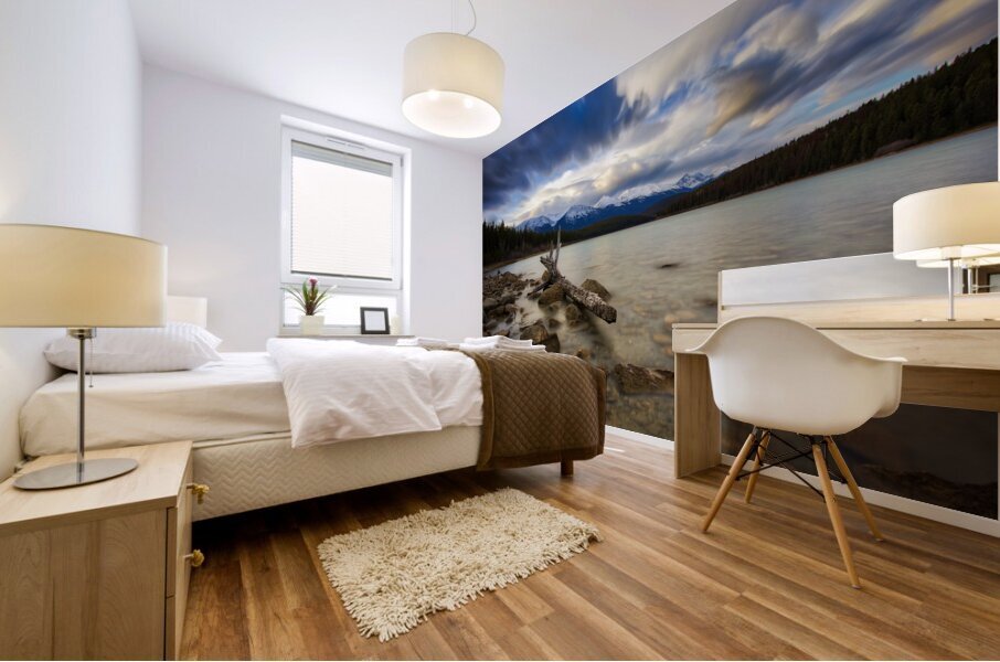 Patricia Lake Long Exposure Mural print